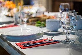 Gedeckter Tisch